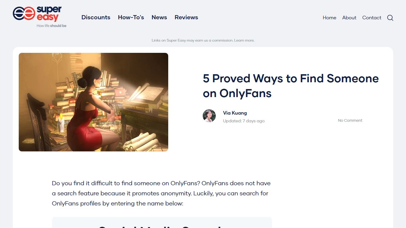 5 Proved Ways to Find Someone on OnlyFans - Super Easy